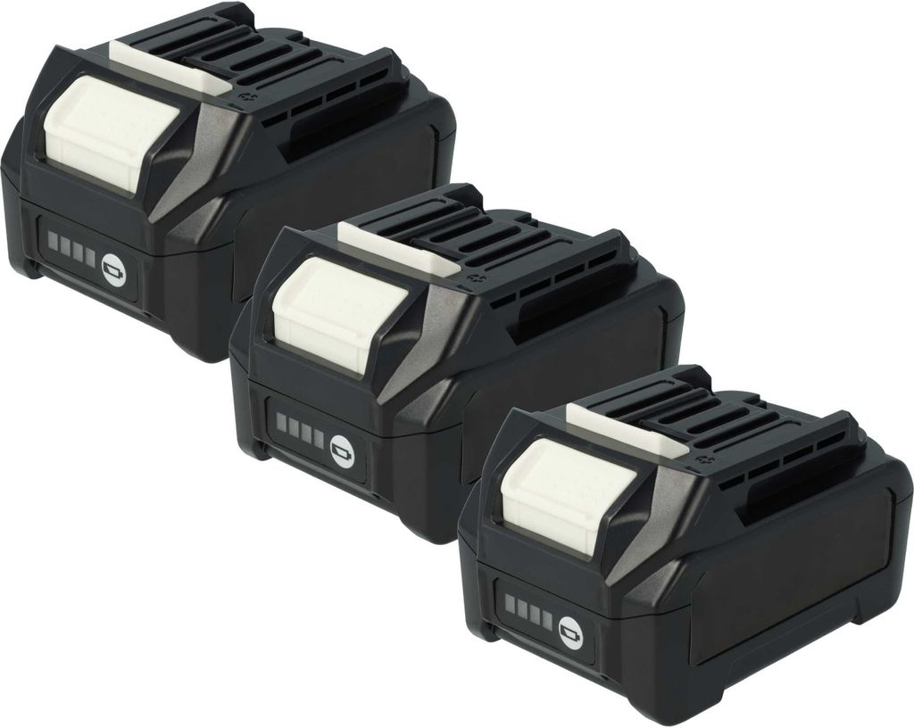 vhbw 3x Akku kompatibel mit Makita 40V MAX XGT, AS001G, CF001G, CF002GZ, AS001GZ, CE001GZ, CE001G, CF002G, CF001GZ Werkzeug (3000 mAh, Li-Ion, 40 V)