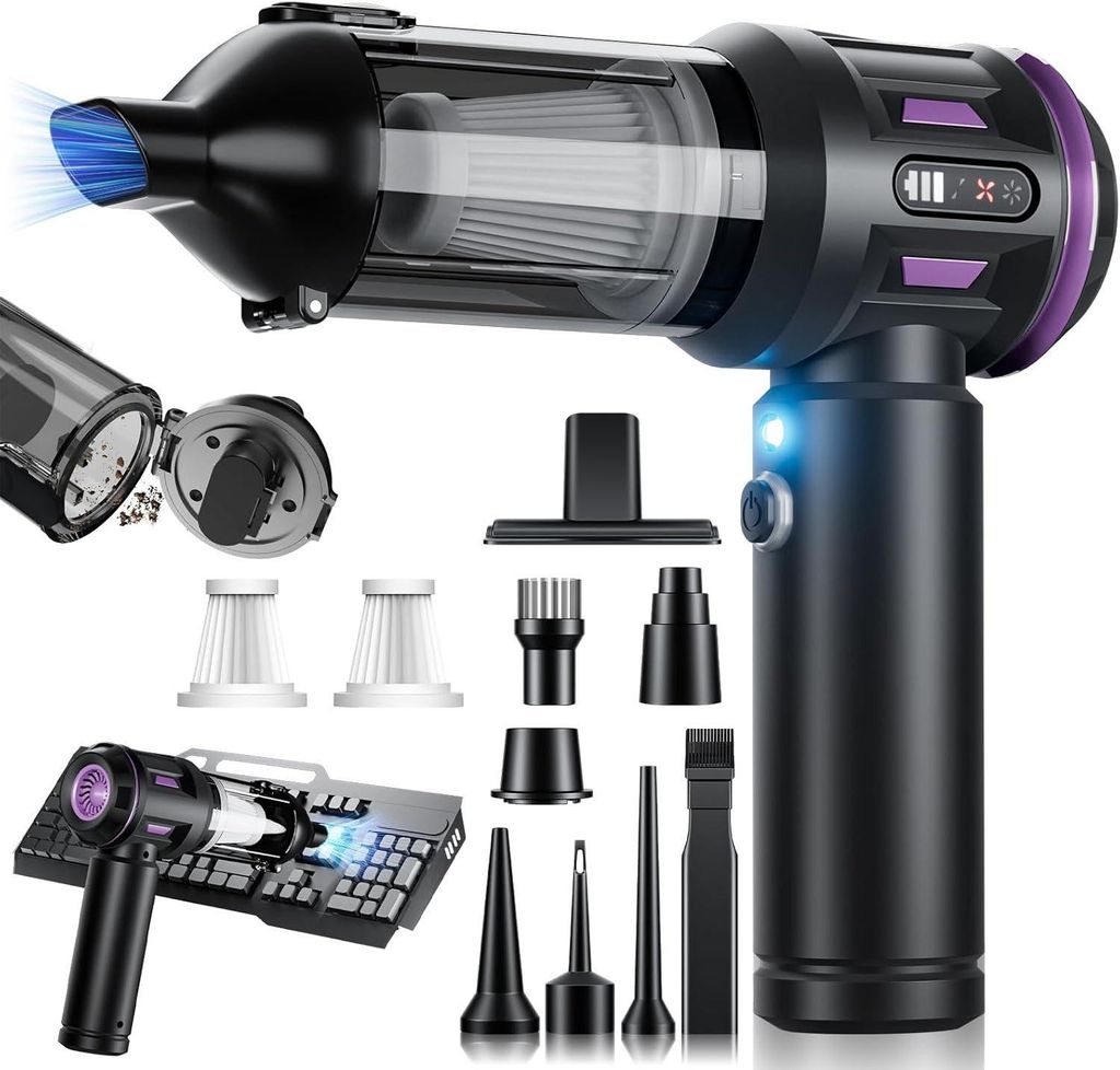 Vivitar 4-in-1, mit 3 Saugstufen, bürstenloser Motor, USB-C Produktbild 