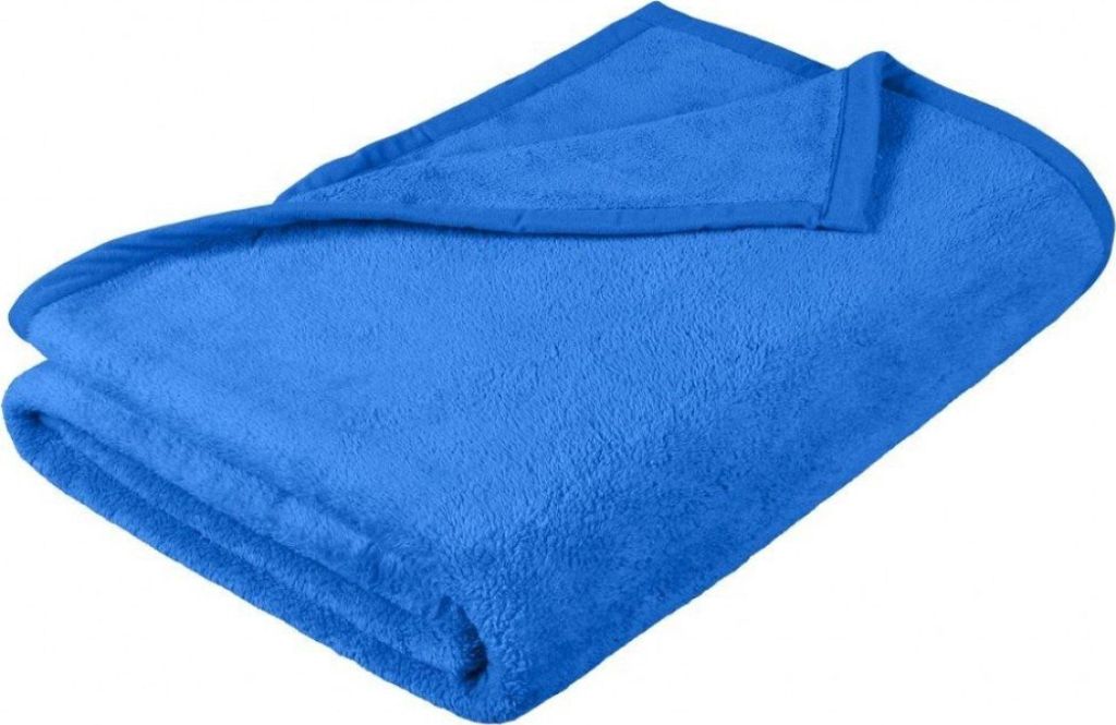 Decke micro double 200x230cm blau