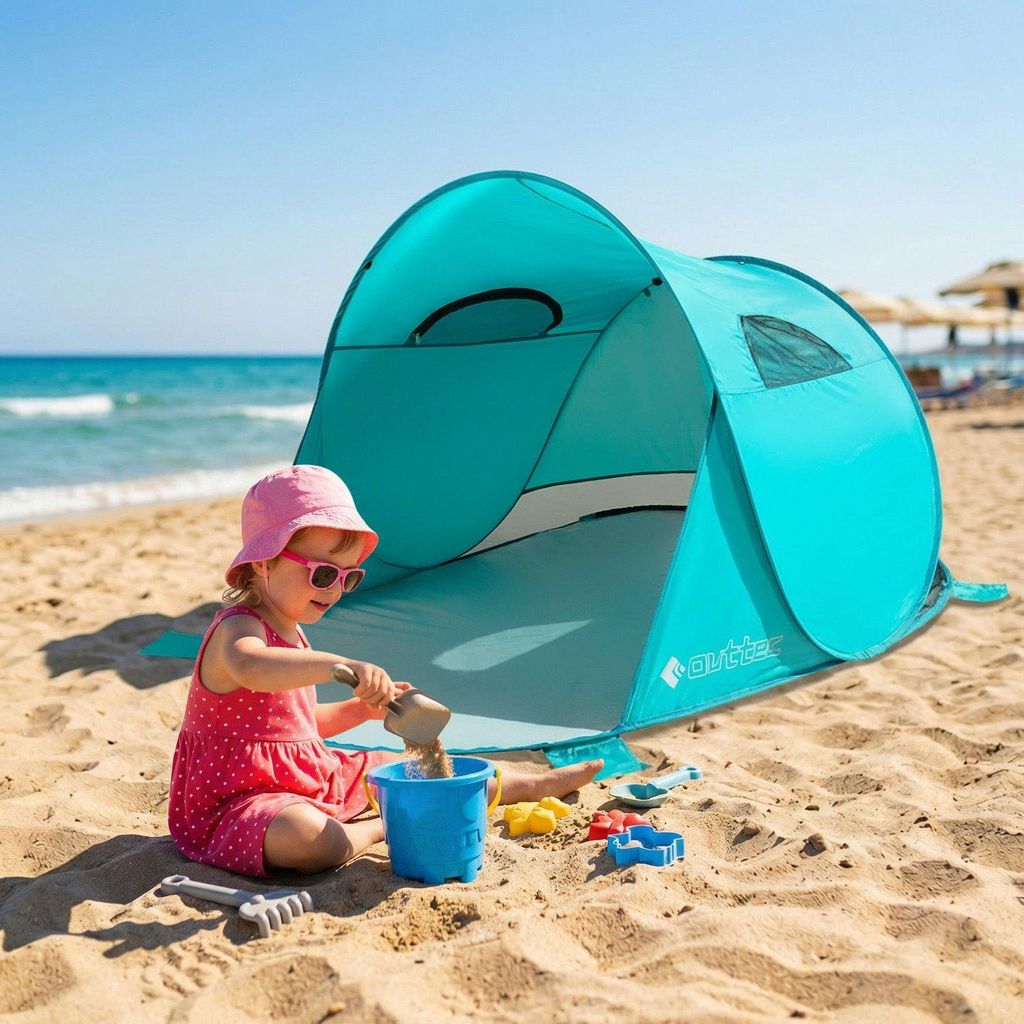 Outtec XXL Strandmuschel mit UV Schutz - Ultraleicht