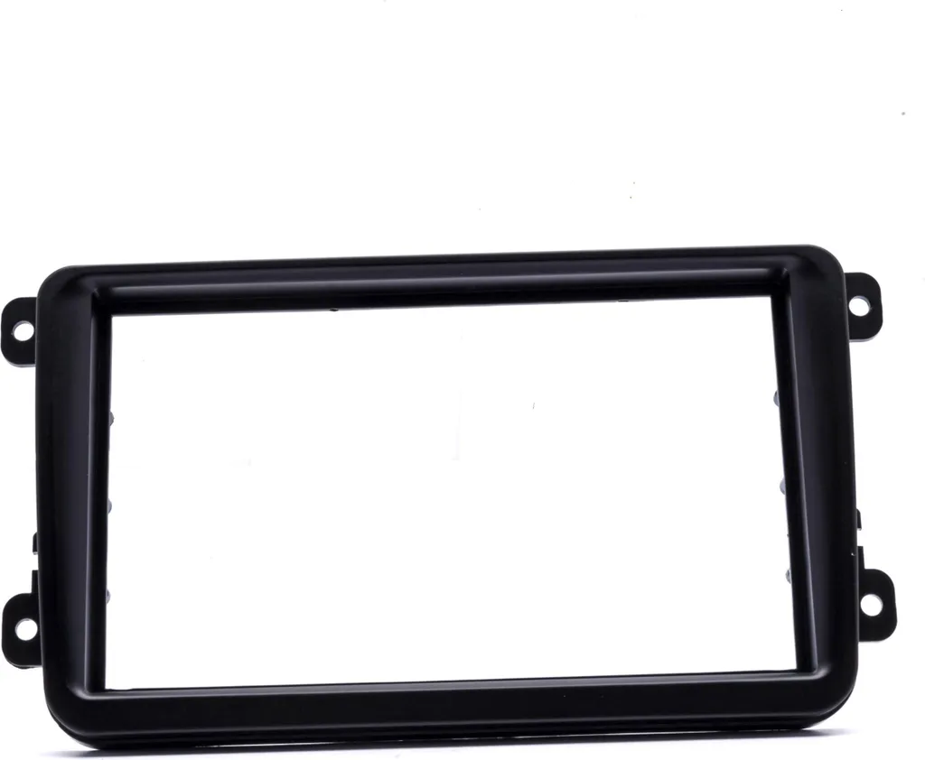 Façade autoradio double DIN Skoda Yeti 2009 à 2017 pour console Auto AC