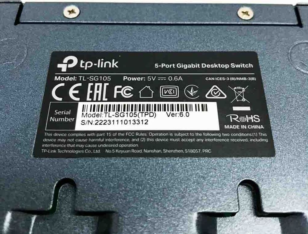 TP-Link TL-SG105 5portový prepínač Obrázok produktu 24