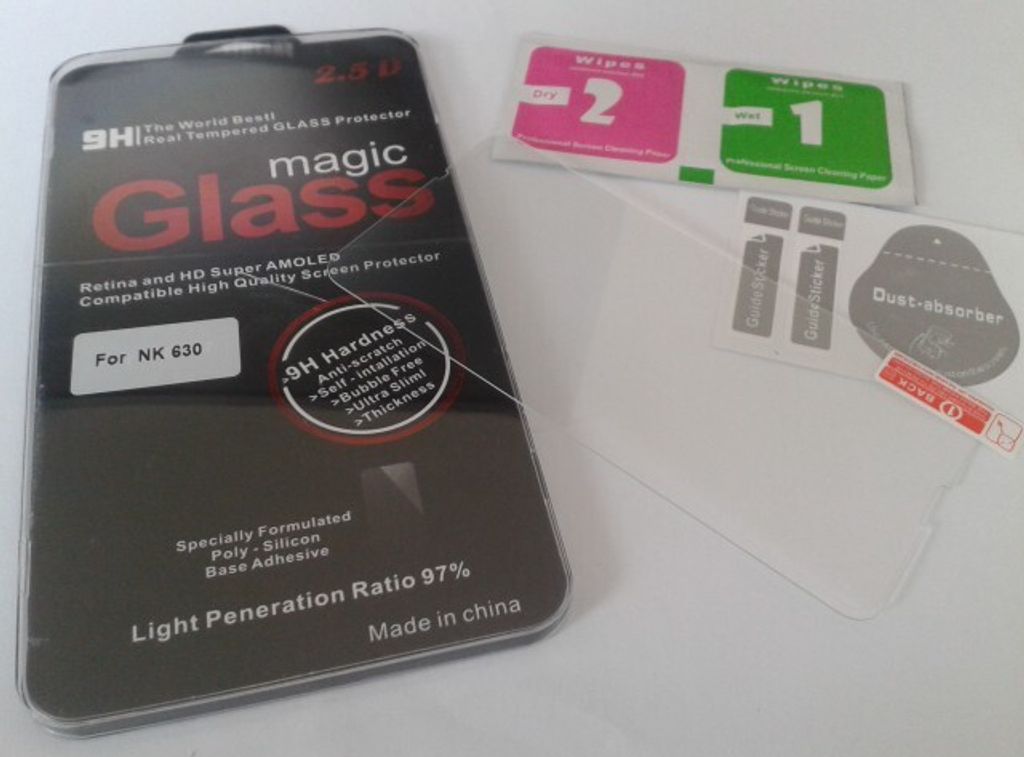 SINTECH Premium Panzer Schutzfolie / Display-Schutzglas 9H für Nokia Lumia 630