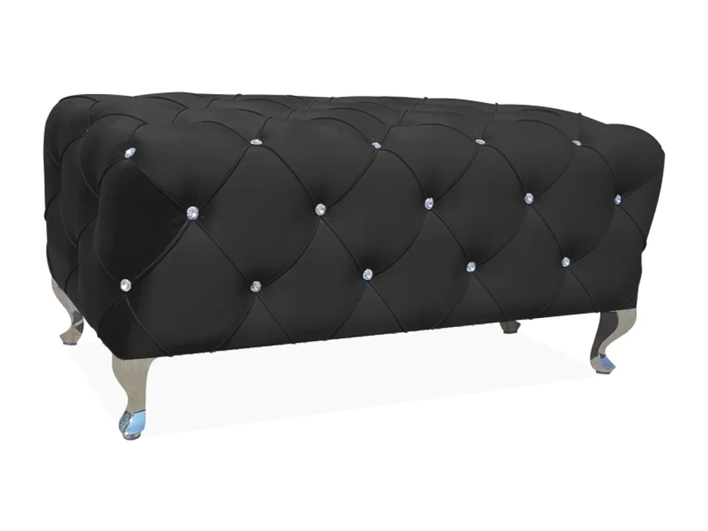 Tabouret de bar noir design BERTIN de grande taille pour comptoir