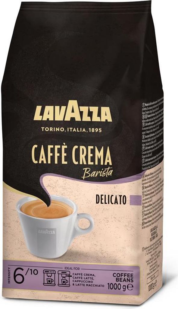 LAVAZZA Caffé Crema Barista Delicato Kaffeebohnen Arabica- Produktbild 