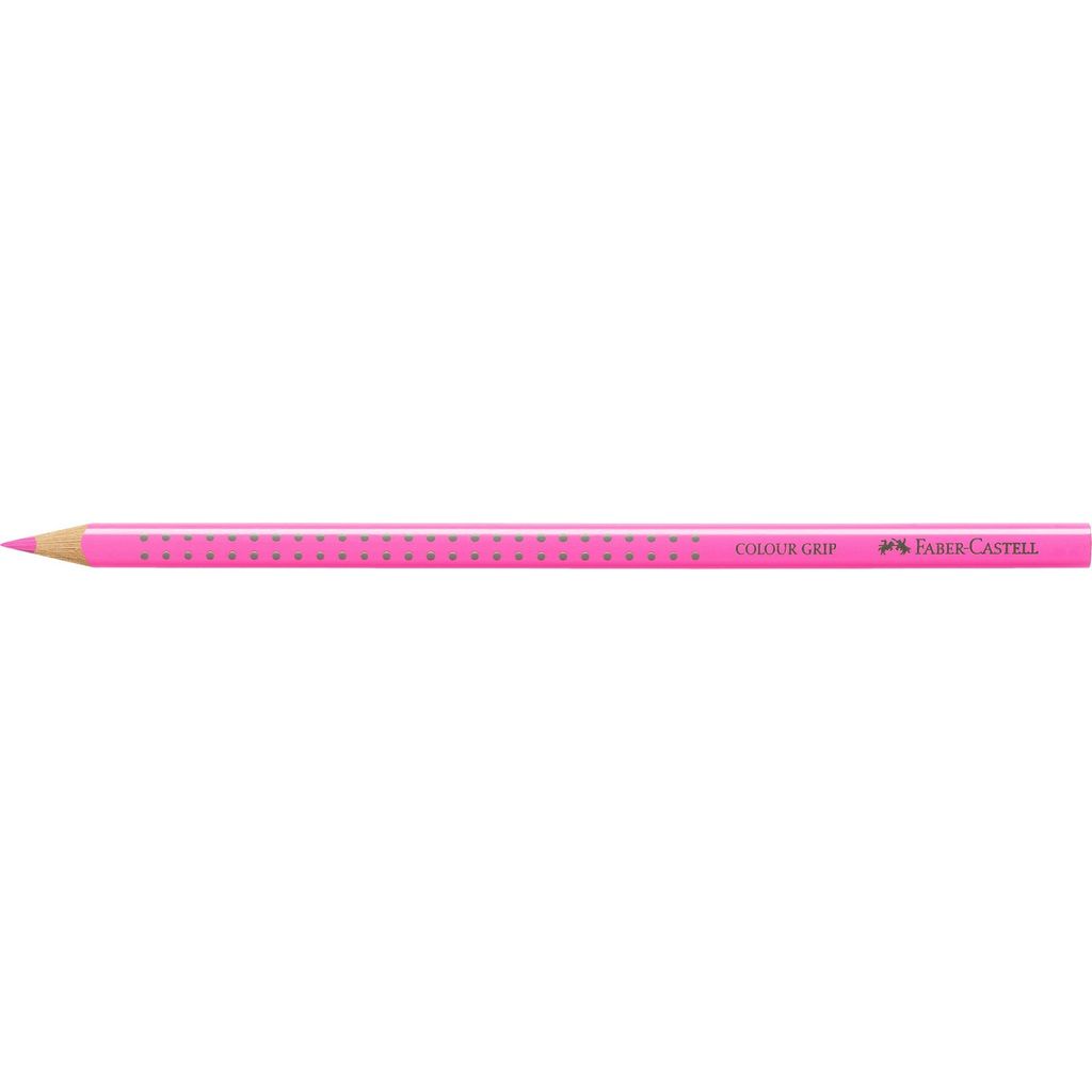 Faber Castell Buntstift Colour Grip 3,3 mm pink neon Produktbild 
