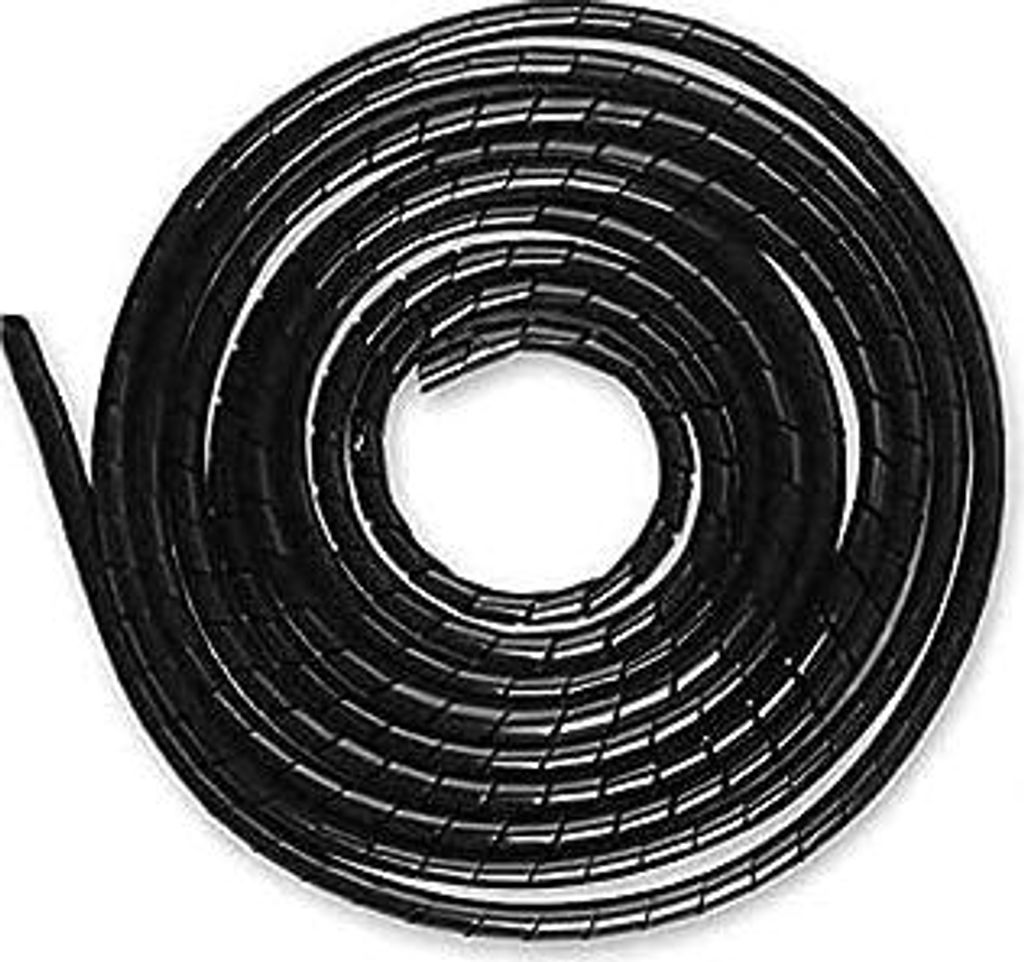 AGPTEK Kabelschlauch, Kabelschutzschlauch 4-16mm (6m), 6-19mm (4m), Organizer Kabelkanal, Kabelhülle Schutz, Flexible Kabelsalat insgesamt 10m, Sc...