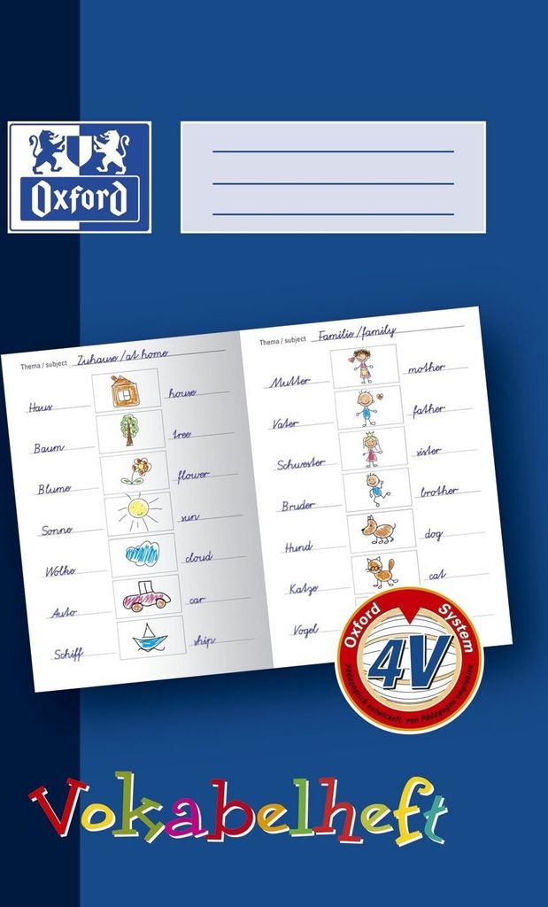 Oxford 100057955 Learning Systems Vocabulary book LIN4V A4 Obrázek produktu 