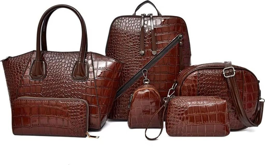 s Set Handtaschen - Braun | Stilvolle Eleganz für Damen KP38077