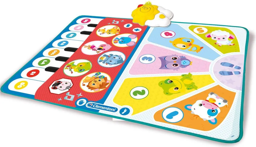 Console Musicale Portable Clementoni 17434 pour Amuser Bébé en Voyage