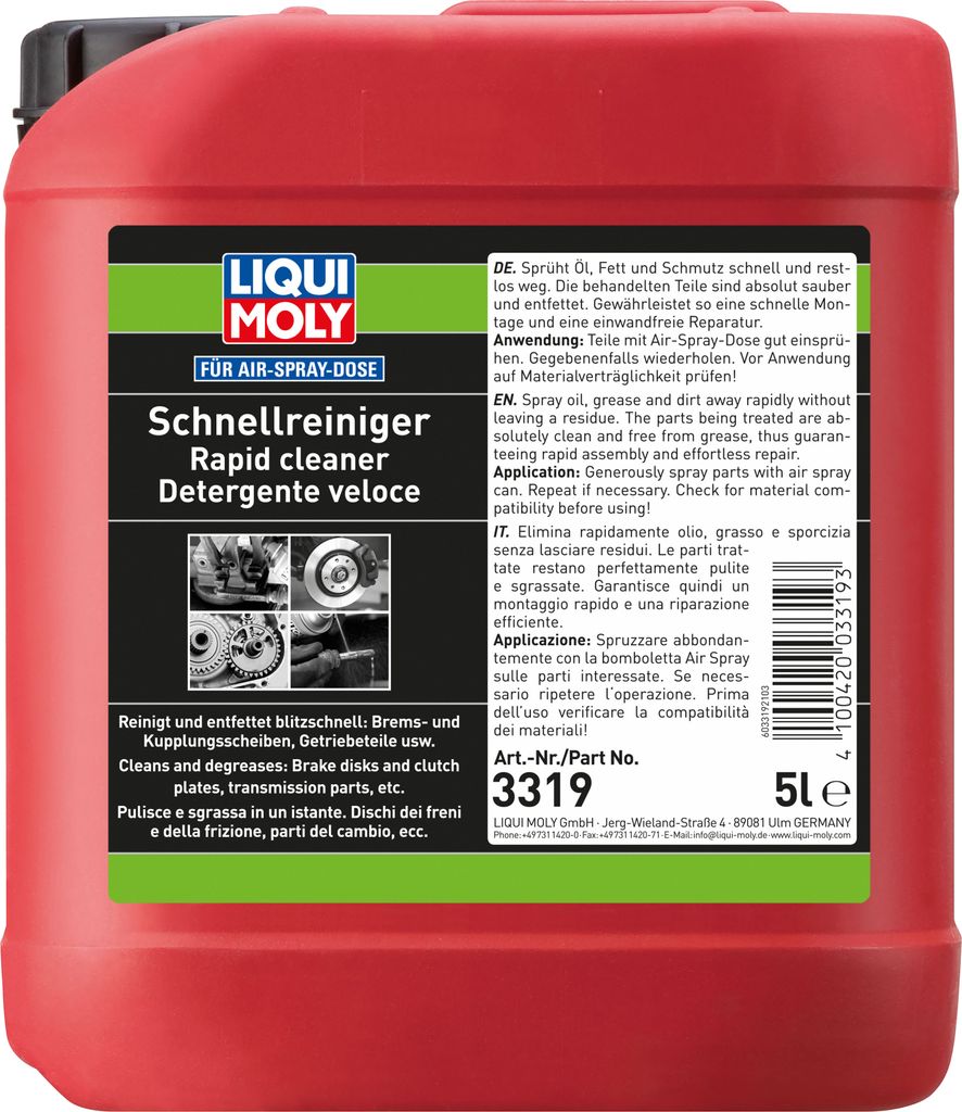 Zmywacz do hamulców LIQUI MOLY 3319 Zdjęcie produktu 