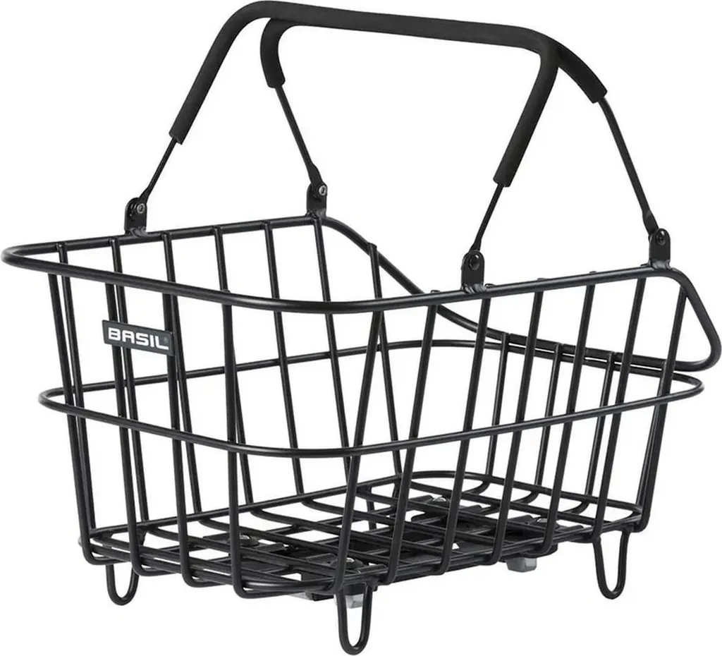 Panier Arrière Basil Cento Alu MIK 2.0 : Fixation Stable Sans Bruit
