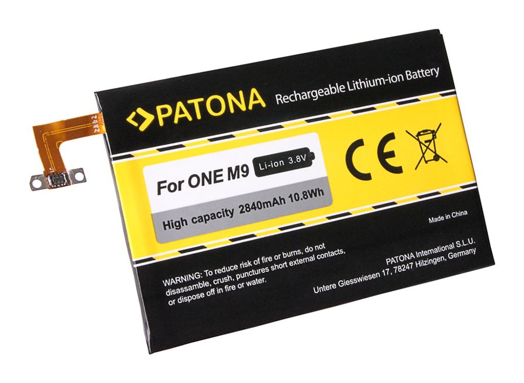 PATONA Akku für HTC One M9 One M9