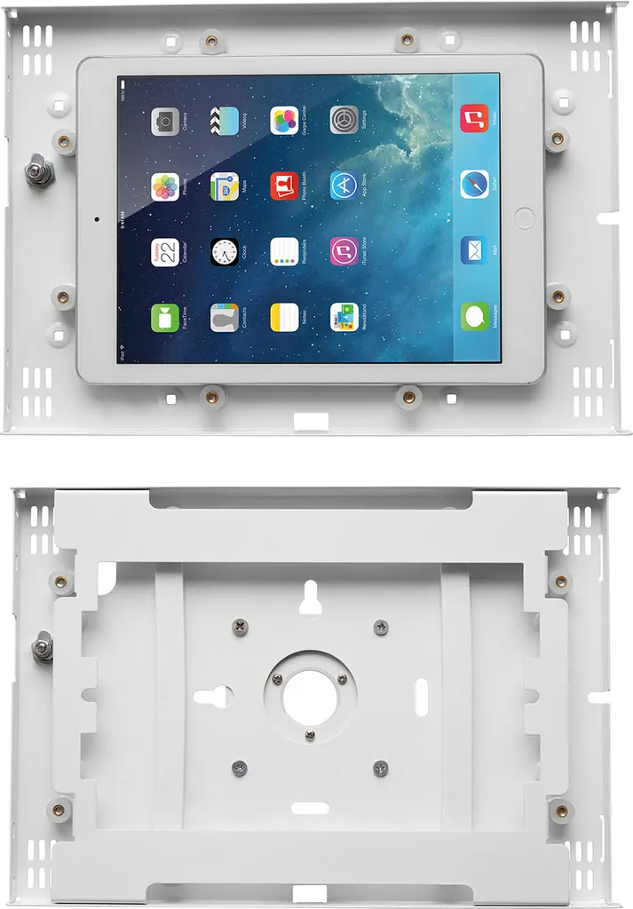 Support Tablette pour Borne Interactive - Montage Table ou Mural Antivol - 9