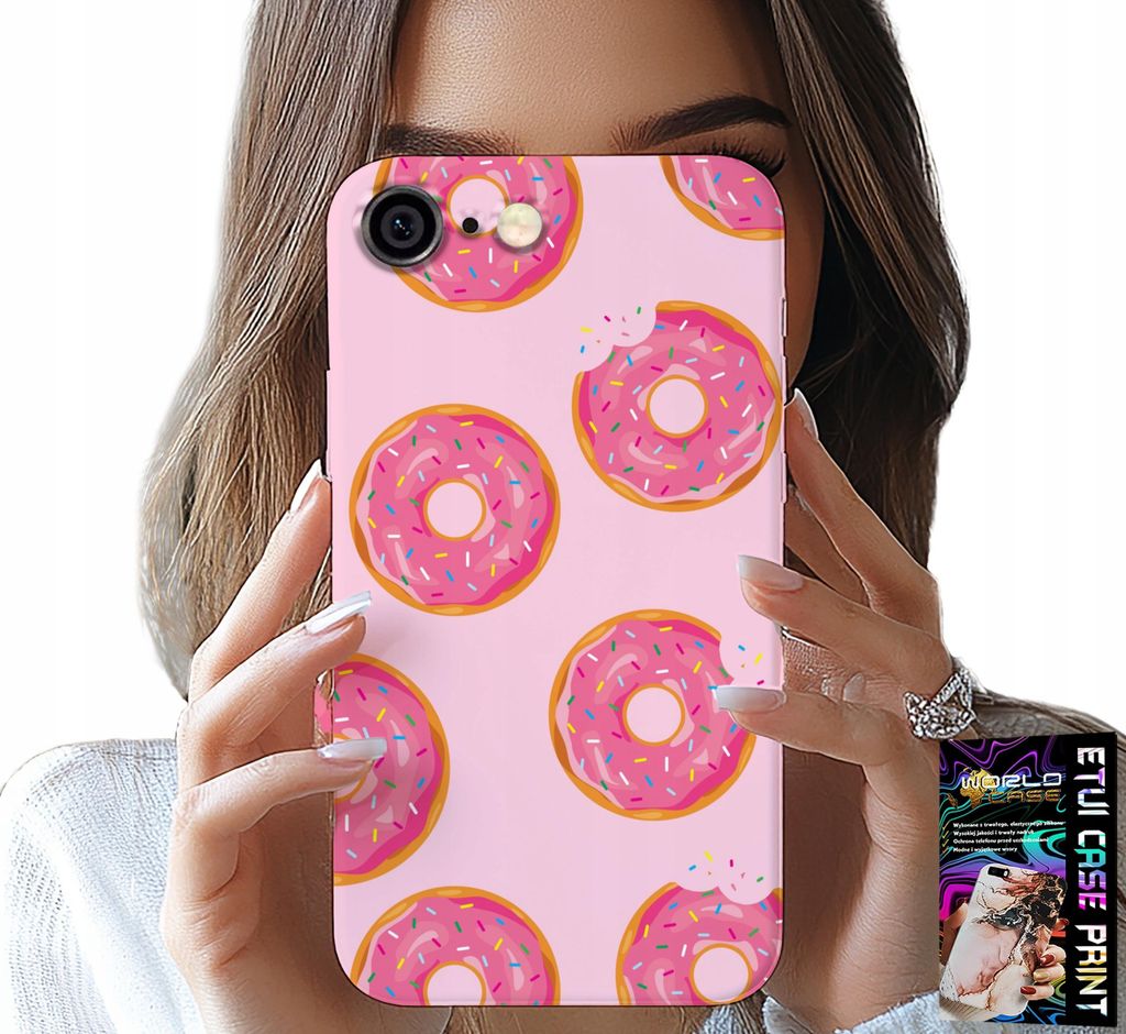 Hülle Für Iphone 6 / 6S - Design Mit Zuckerguss-Donuts