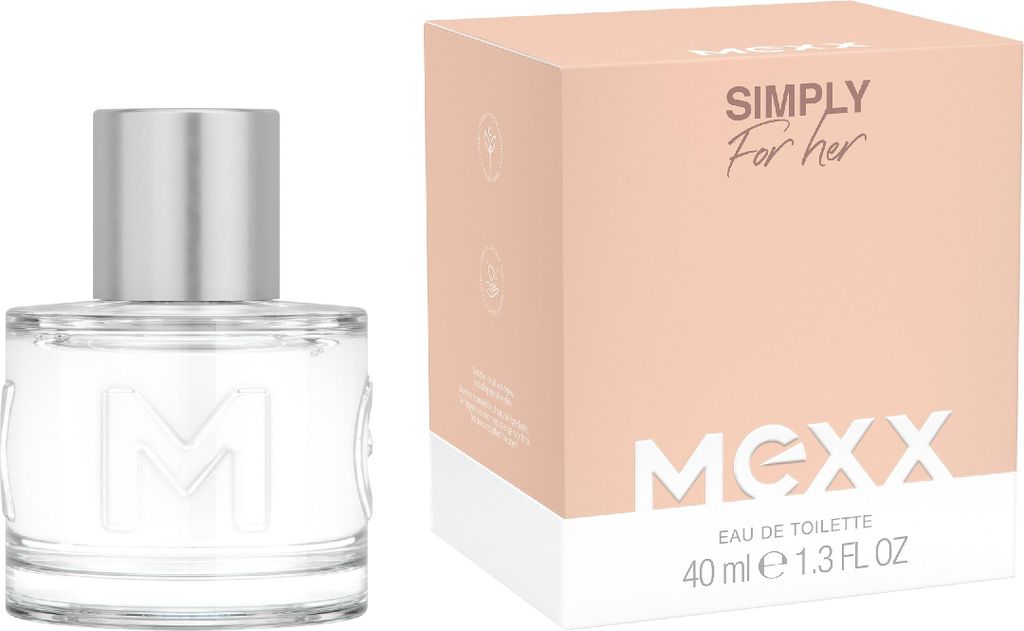 A perfume bottle and its box are displayed side-by-side against a white background.