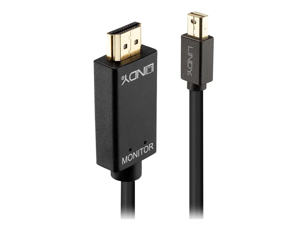 LINDY 36926 Cavo Adattatore 1m Mini DisplayPort verso HDMI 4K - 4