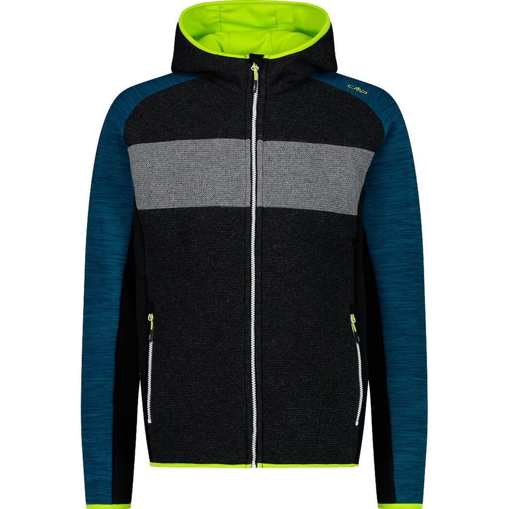 Cmp Fix Hood 32m2247 Kapuzenfleece Blau L Herren Blau L