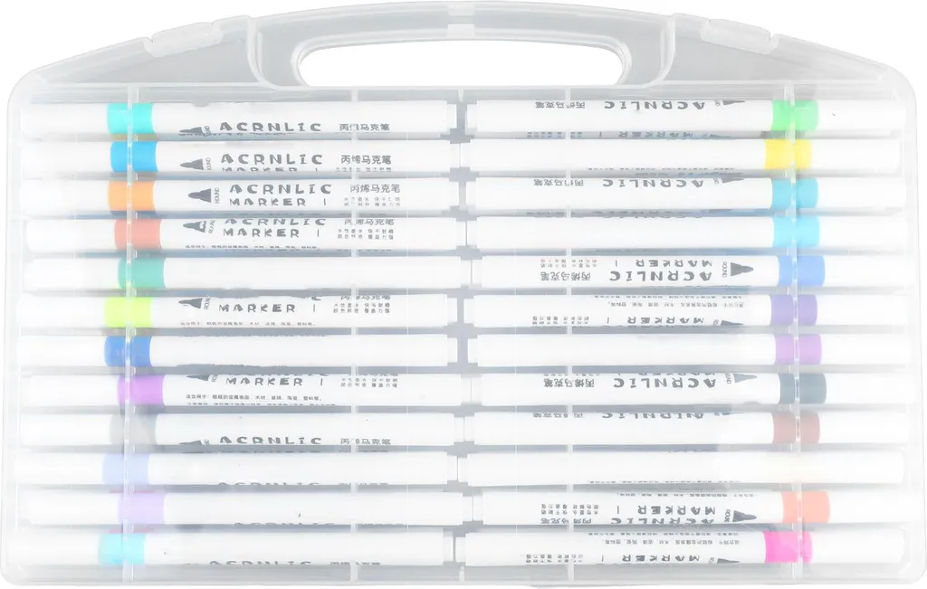 Marker Acrilici Professionali 48 Colori - Il Must-Have per il tuo DIY