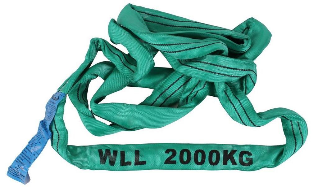 Rundschlinge WLL 2 Tonnen 2m Spanngurt Heber Schlinge Ladungssicherung