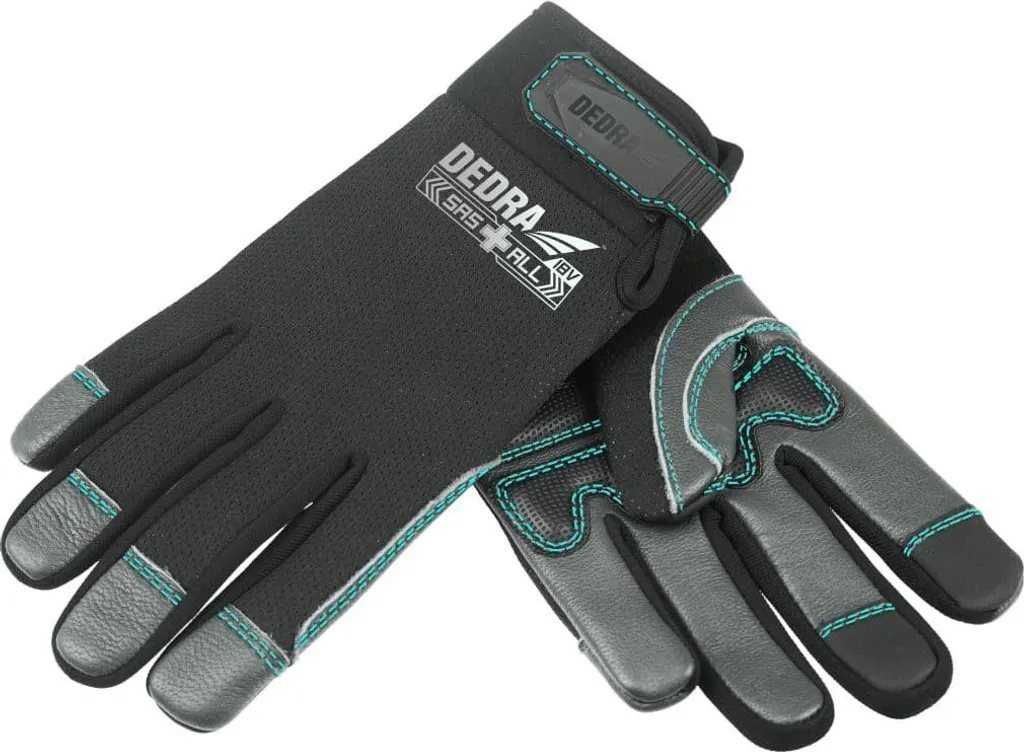 Gants de Travail Dedra SAS+ALL DED7105R09 en Peau de Chèvre Taille 9