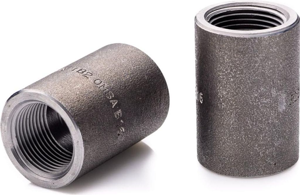 POLBERIS Muffe 1/4" BSPT LF2 Druckklasse 3000 206 bar Innengewinde Hochdruck Gewindeverbinder zum Anschweißen für Industrieanlagen Stahladapter