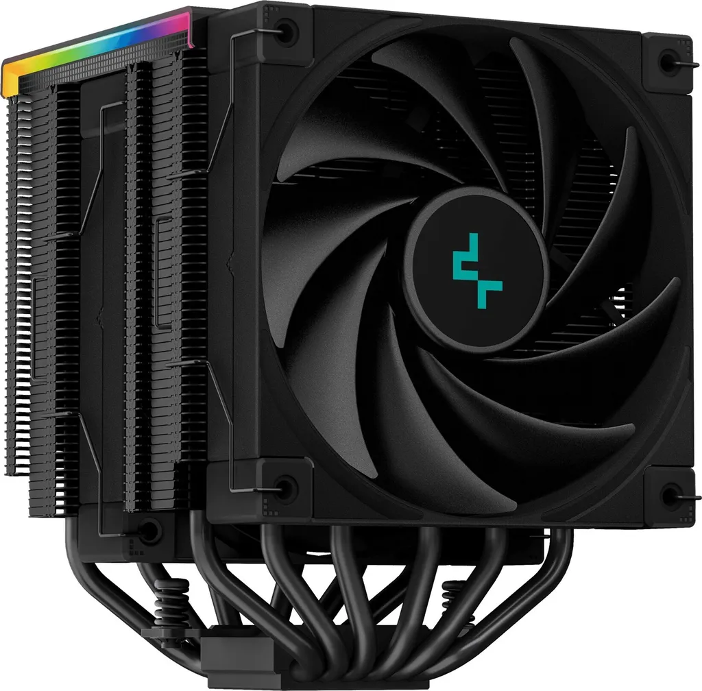 DeepCool AK620 Zero Dark: Dissipatore CPU Aria Dual-Tower Intel AMD