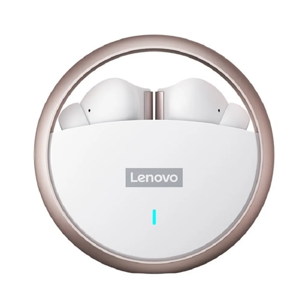 Écouteurs sans fil Lenovo LP60 White Bluetooth haute fidélité 36005411