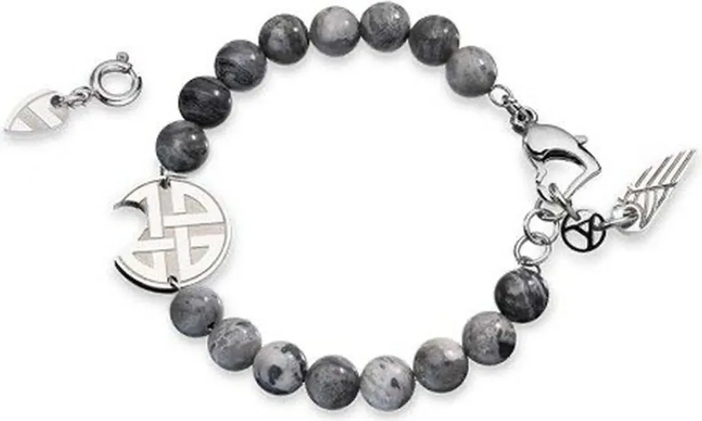 Bracciale Robusto AN Jewels ADC.BWGLB02S | Acciaio Resistente per Sportivi