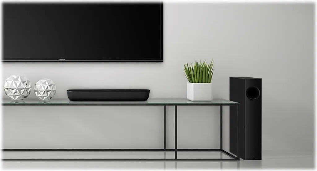 Barre de Son Panasonic 120W pour TV : Bluetooth et Caisson de Basses - 8