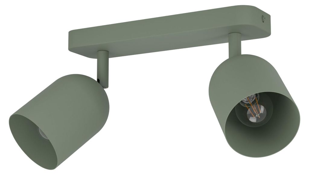 Eglo Luminaires 2 spots Tilston vert 28 x 21 cm Image du produit 