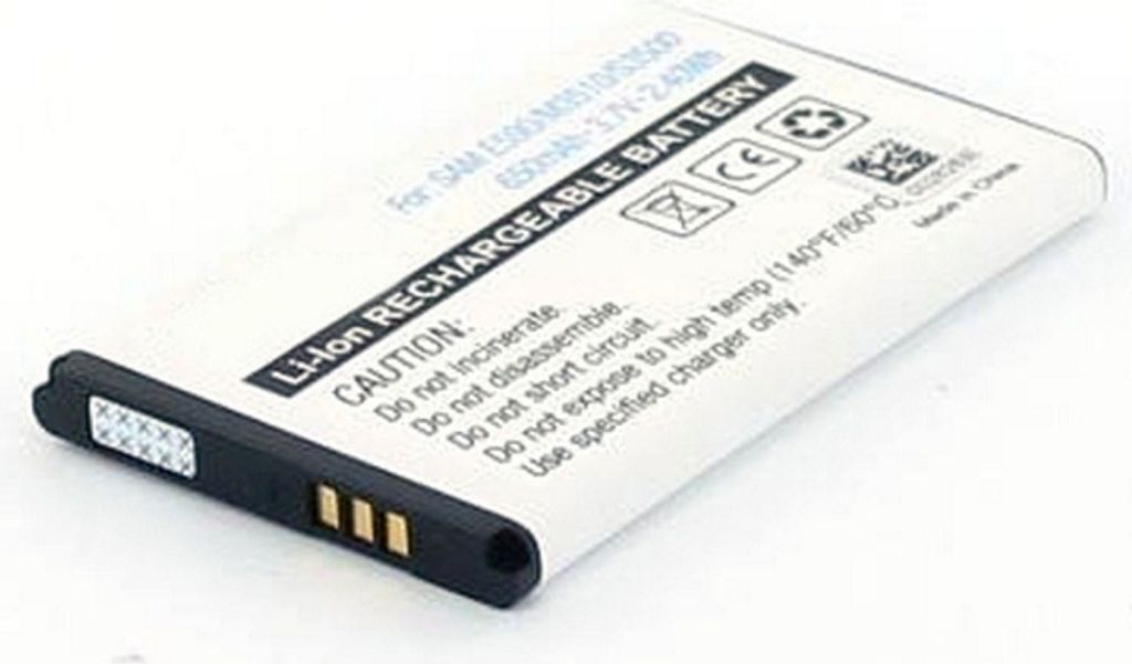 Akku für Samsung SGH-E550 Li-Ion 3,7 Volt 600 mAh schwarz.