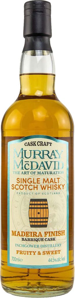 Inchgower Madeira Finish - Murray McDavid - Fruity & Sweet - Cask Craft - Single Malt Scotch Whisky
