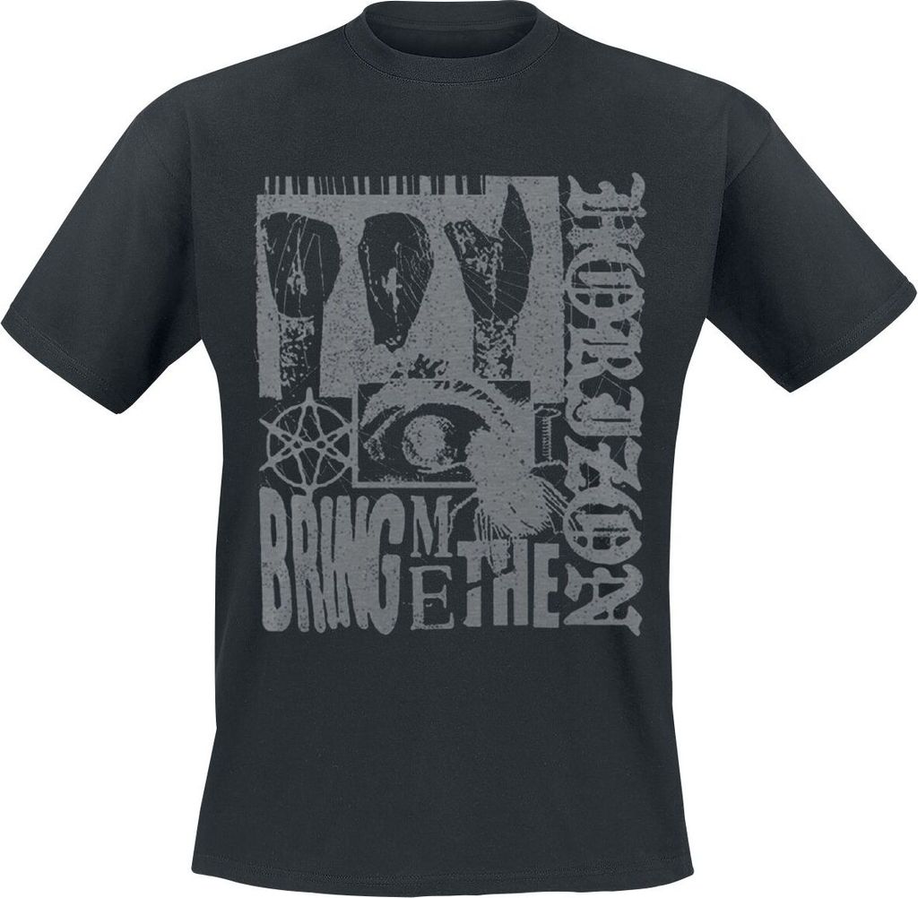 Bring Me The Horizon T-Shirt Herren Bug schwarz XL