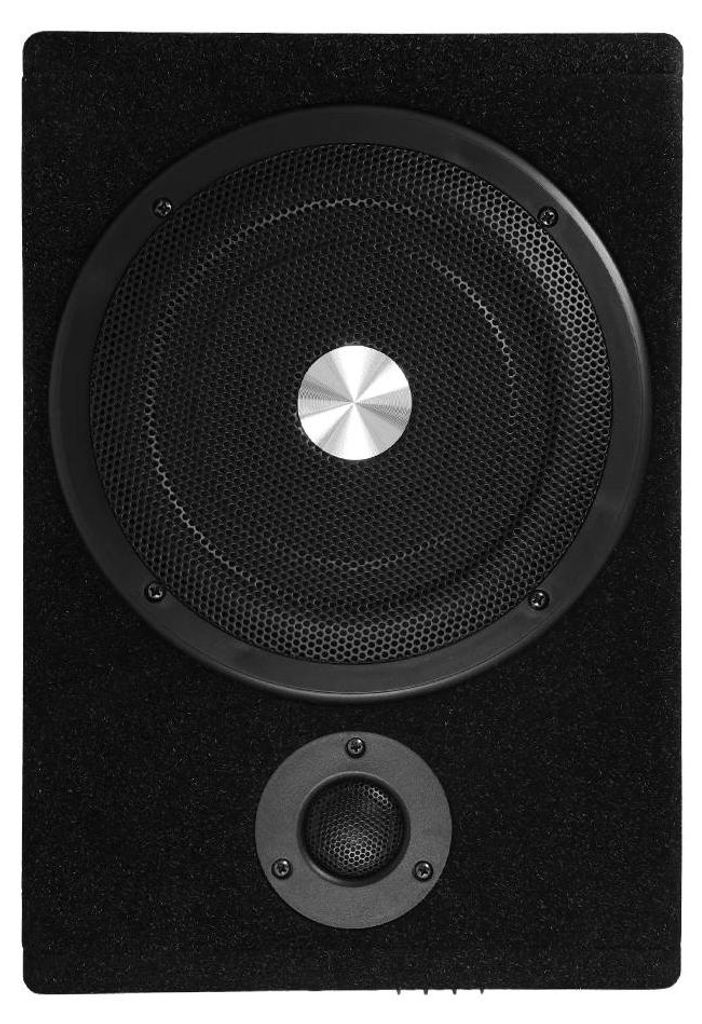 Auto-Subwoofer für unter dem Sitz - Aktiver Subwoofer - 20 cm, 600 W, Flach, Integrierter Verstärker, 90 dB - Schwarz