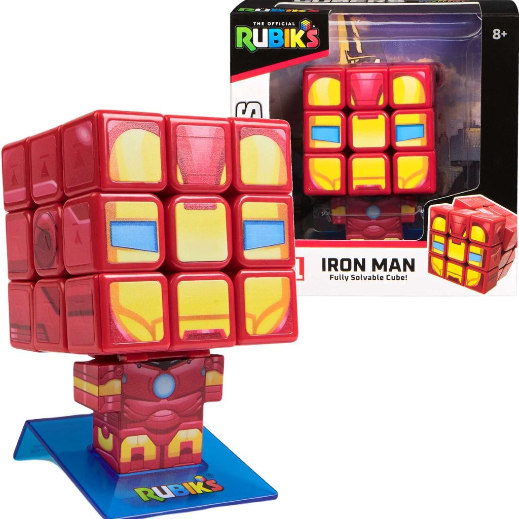 Rubik's Würfel 3x3 Würfel Iron Man Produktbild 