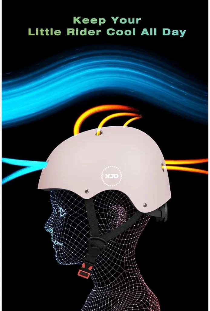 Casque Vélo Ajustable 48-54 cm - Ventilation Optimale Rose et Violet - 4