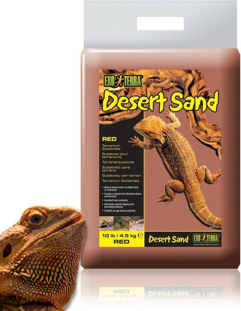 Exo-Terra Desert Sand Red - Roter Sand für Terrarien 4,5 kg EX-1053
