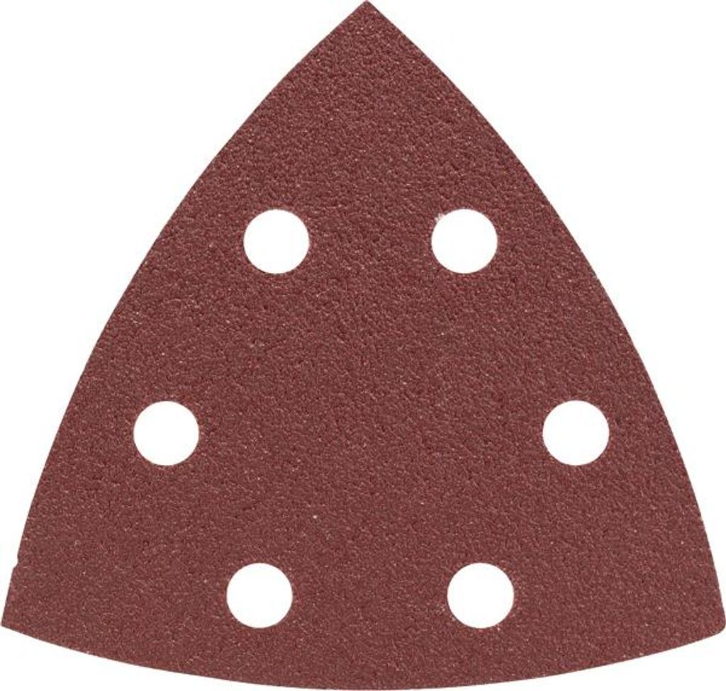 Schleifblatt-Set für Deltaschleifer, 93 mm, 80, 6 Löcher, Produktbild 