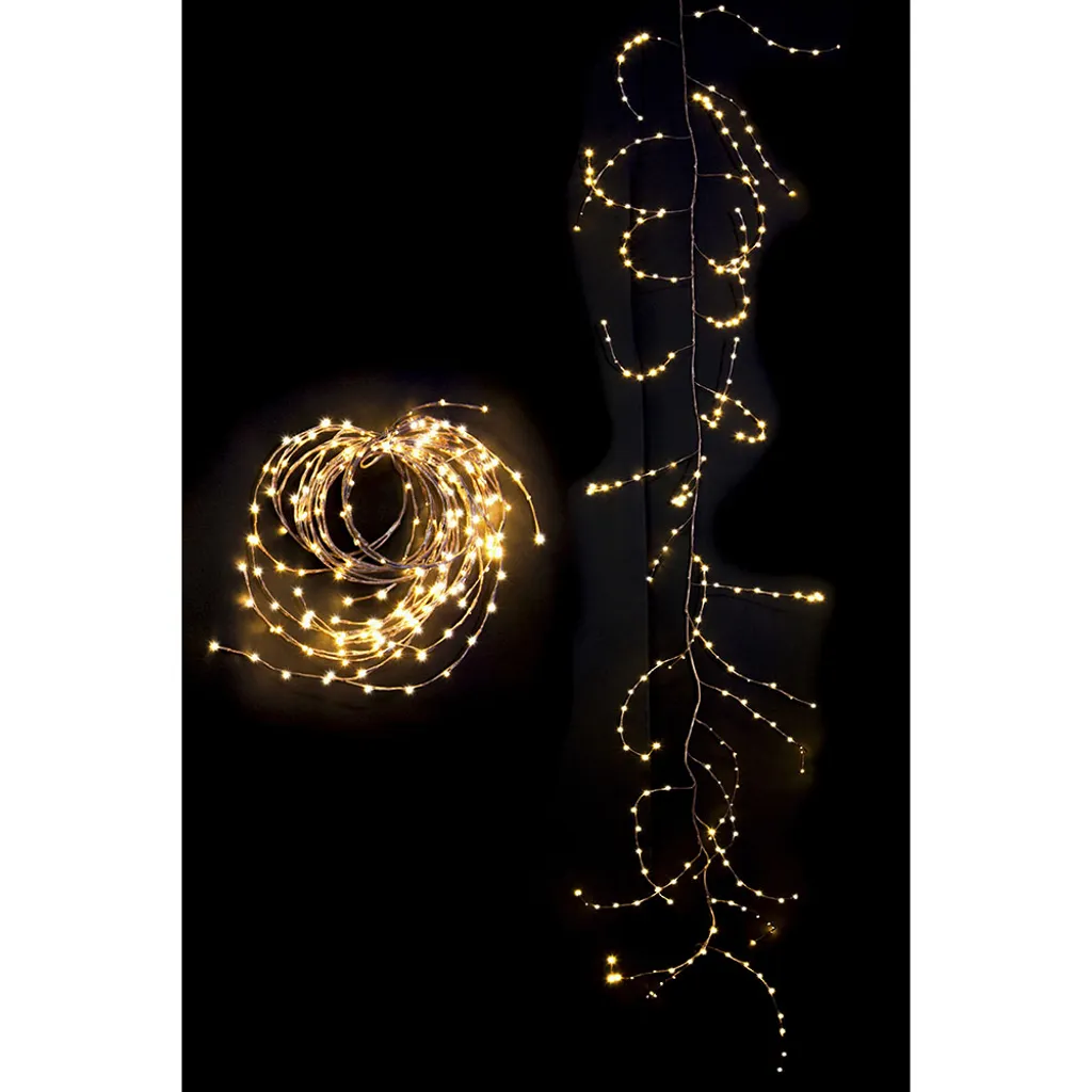 Couronne LED Variable 240 Diodes avec Câble Marron pour Extérieur 24V - 9