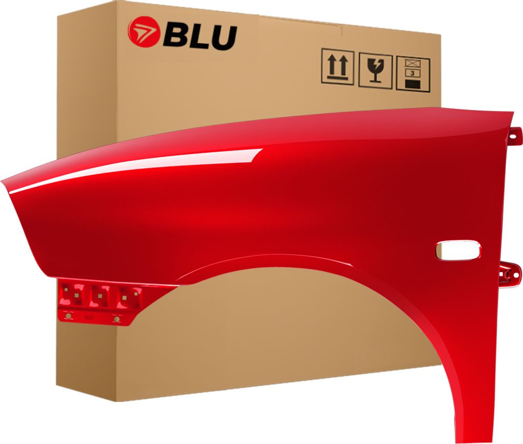 BLU Parafango compatibile con Seat Ibiza Cordoba (6L - III Immagine del prodotto 