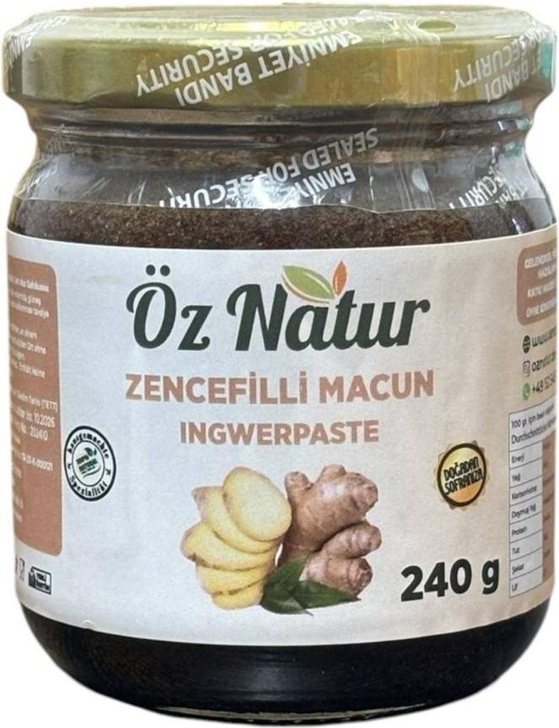 Öz Natur | Ingwer Paste 240g