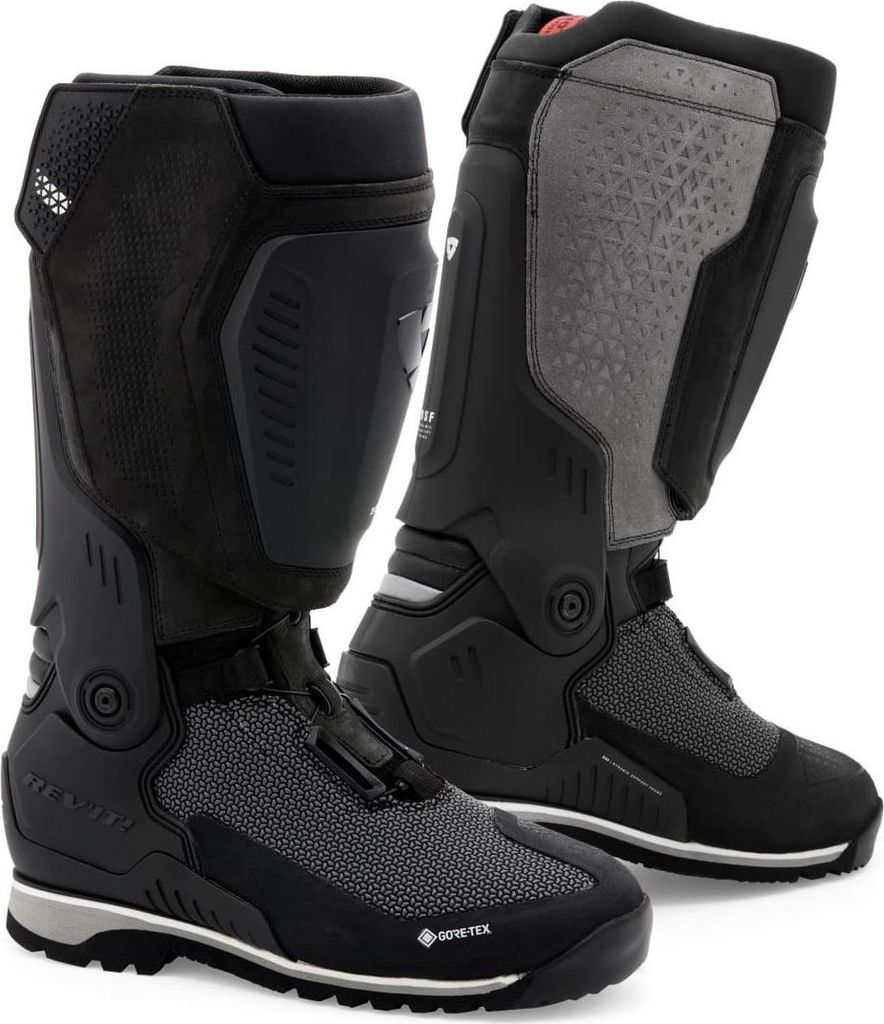 Revit Expedition GTX Motorrad Stiefel, schwarz/grau, 46