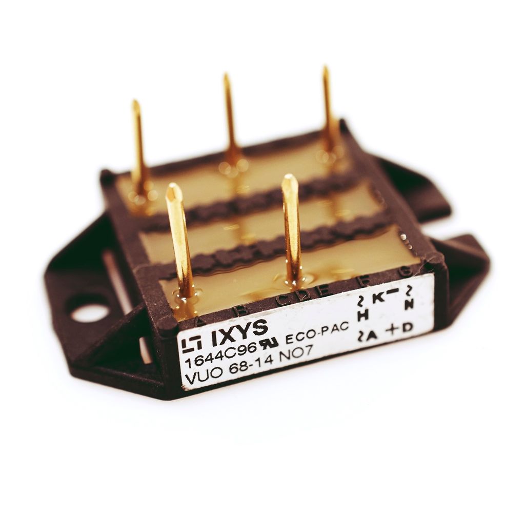 VUO68-14N07 Brückengleichrichter Dreiphasig 3P 1.4KV 68A IXYS #720474