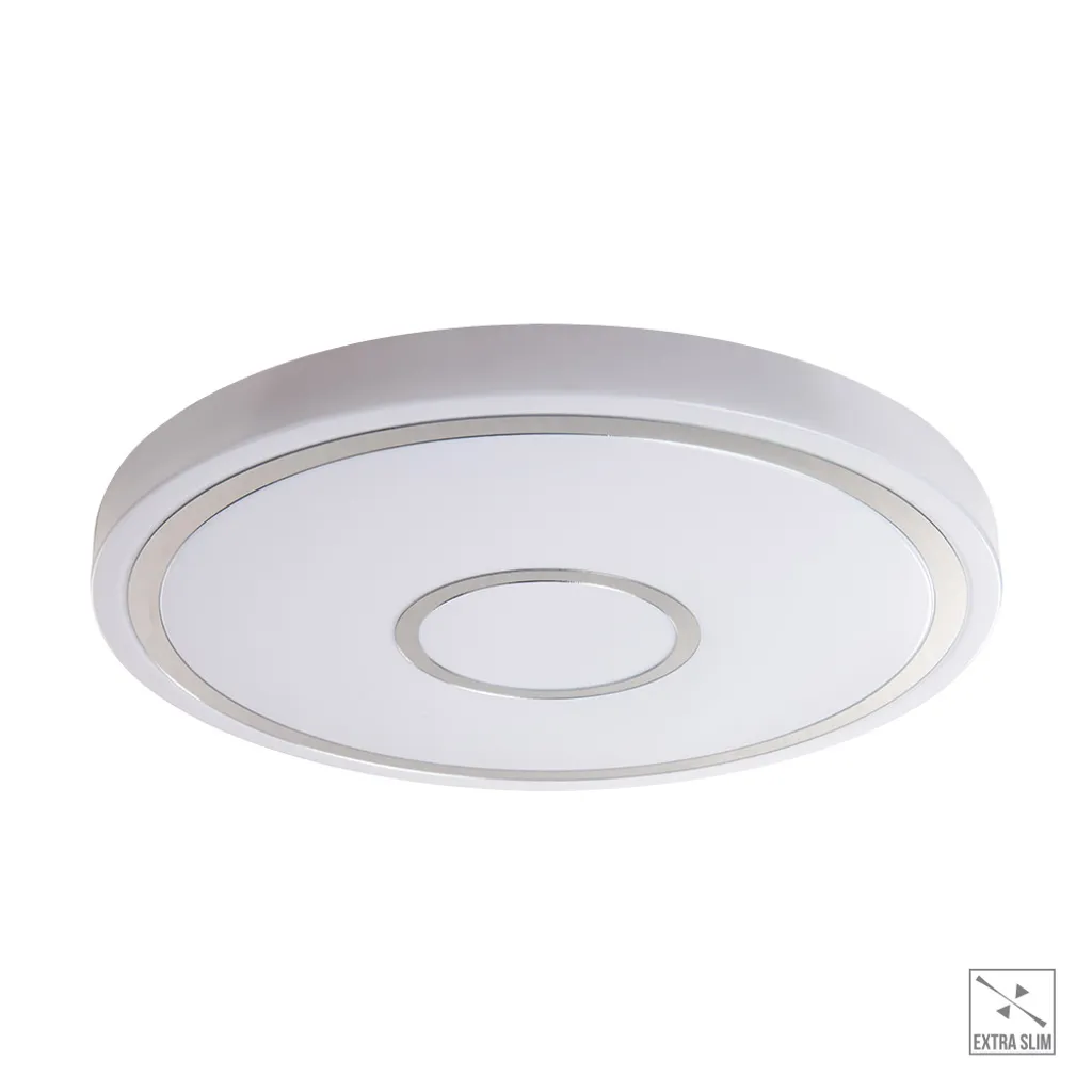 Plafonnier LED Cuisine ou Salon MOZAN 36W 4000K Blanc Moderne Ø 38 cm