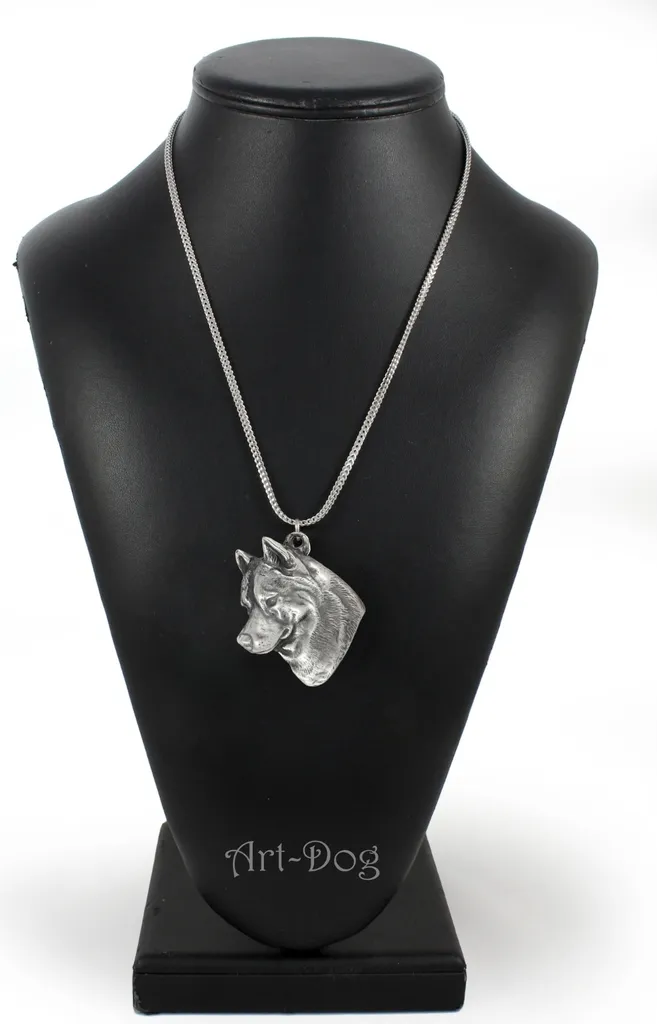 Siberian Husky Collana Cane Ciondolo Argentato Art-Dog | Gioielli Unici