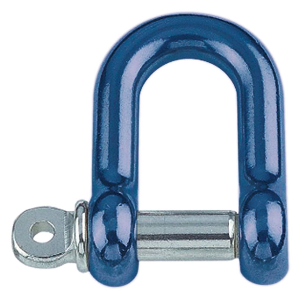 Rundschäkel Aluminium, 6mm