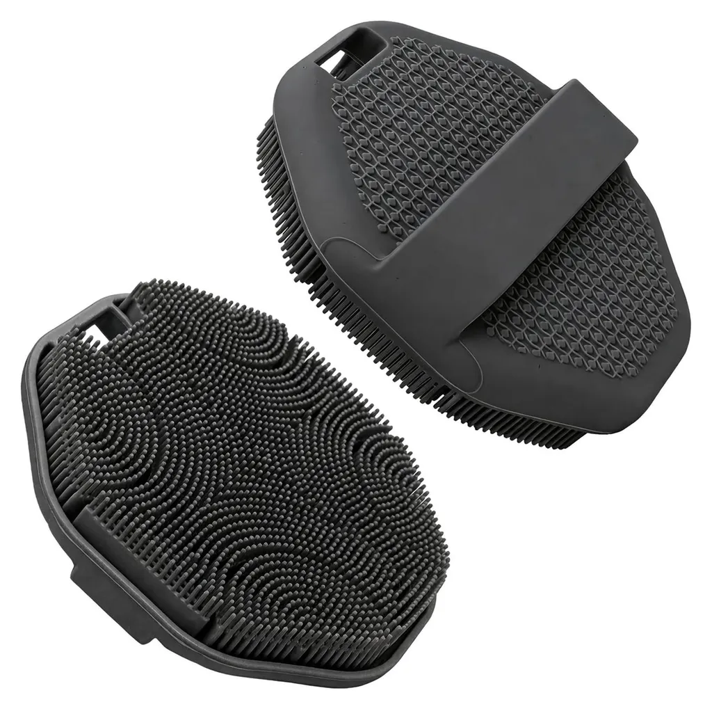 Gommage corporel silicone : brosse de massage douce pour toute la famille