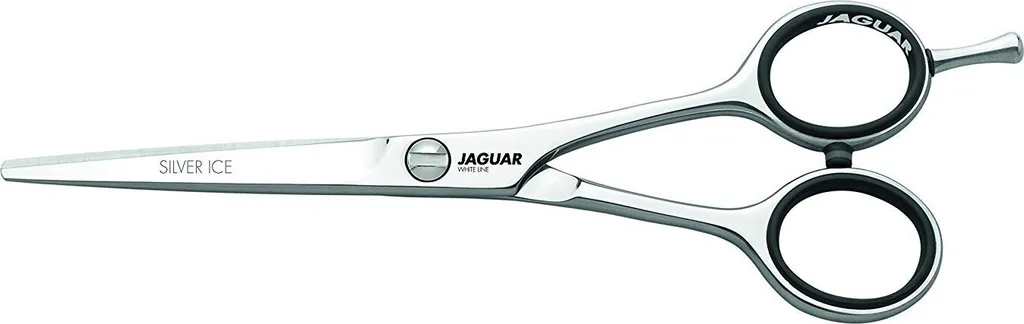 Ciseaux Jaguar White Line Silver Ice 5.5 - Coupe Classic de Précision