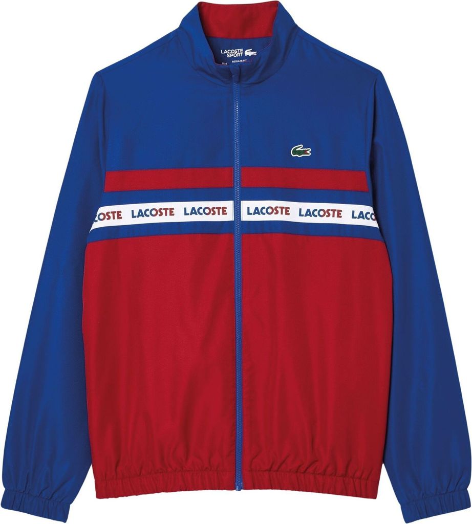 Lacoste Tennis Logo Stripes Traininganzug Herren Produktbild 6